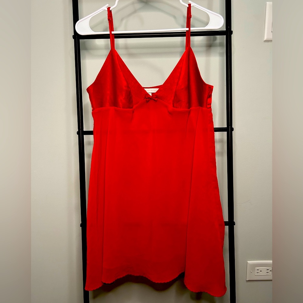 Victoria’s Secret Red Night Gown Vintage